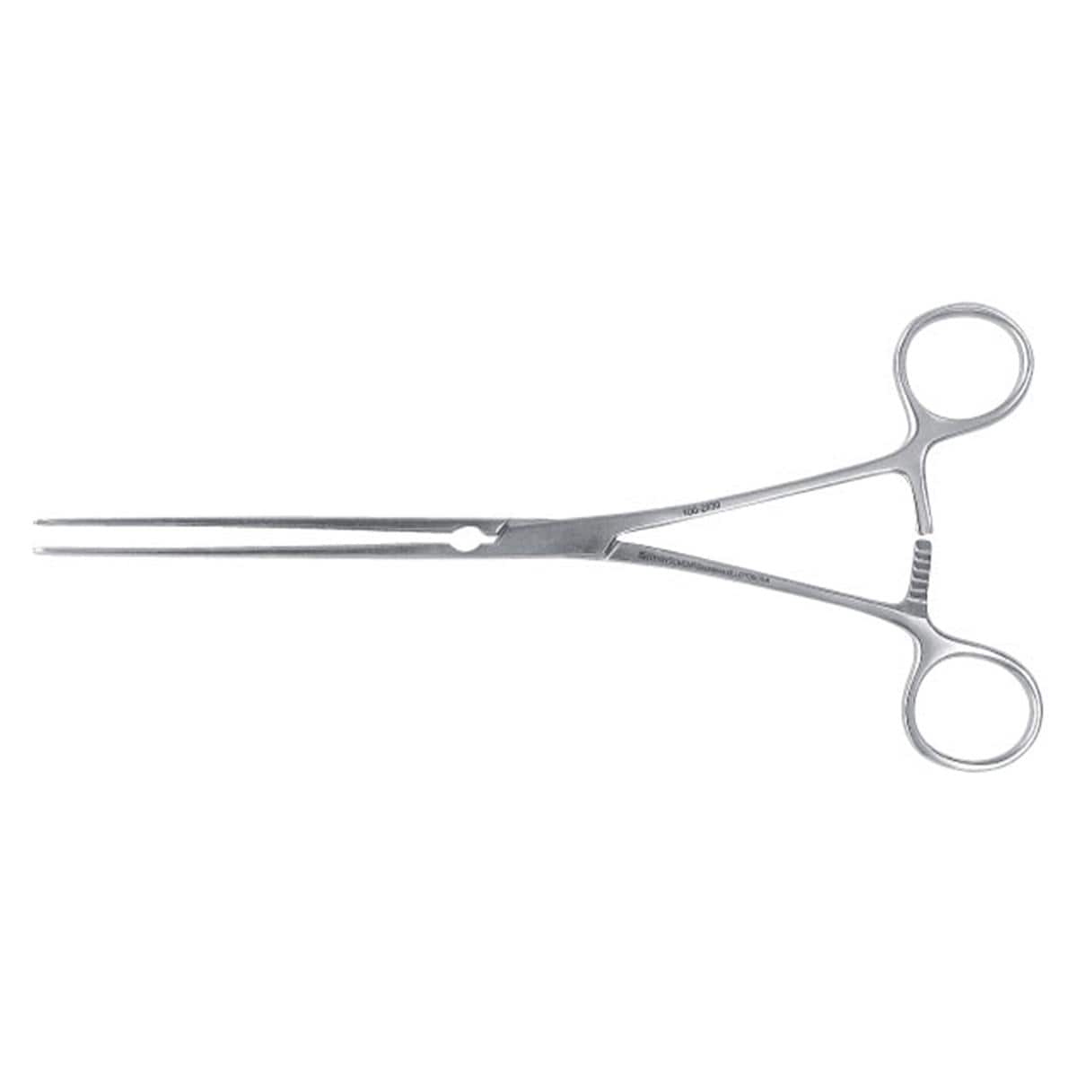 PINZA DOYEN INTESTINAL RECTAS LÍNEA AZUL 23 CM 1 UNIDAD