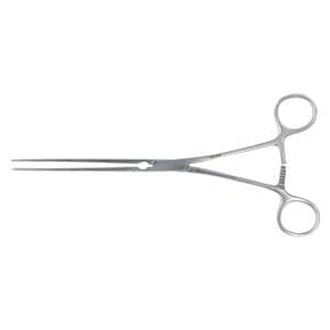 PINZA DOYEN INTESTINAL RECTAS LÍNEA AZUL 23 CM 1 UNIDAD