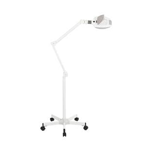 LÁMPARA LUPA LED CON BASE RODABLE 1U