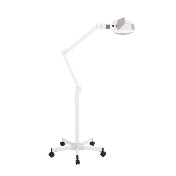 LÁMPARA LUPA LED CON BASE RODABLE 1U