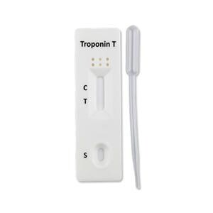 TEST RAPIDO TROPONINA T CARDIACA CTNT 10U HS