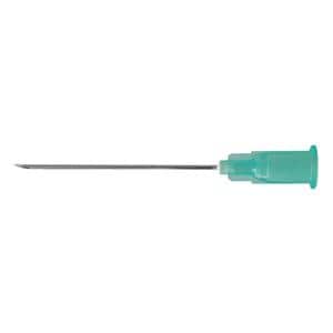 AGUJA HIPODÉRMICA VERDE 21 G 0,8 Ø X 40 MM 100U