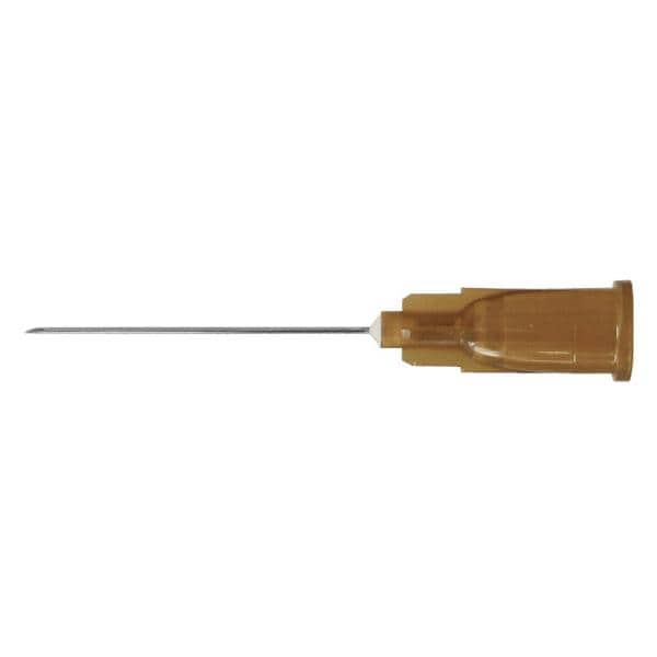 AGUJA HIPODÉRMICA MARRÓN 26 G 0,45 Ø X 25 MM 100U