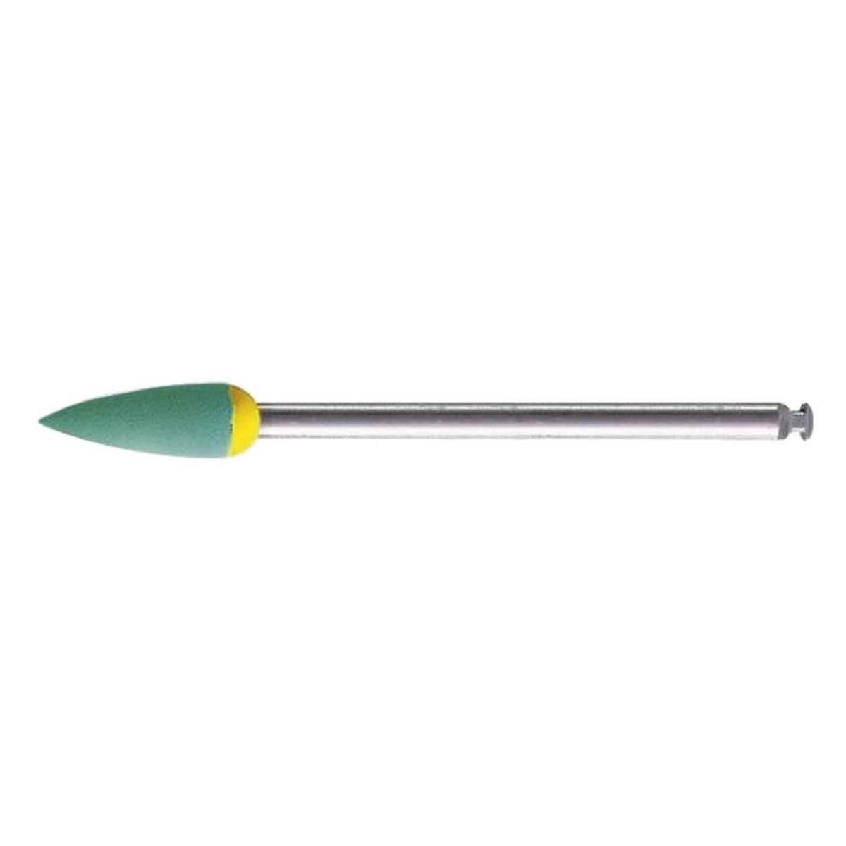 HS-CADCAM PULIR HP MEDIO, CONICO,VERDEAMARILLO - HENRY SCHEIN