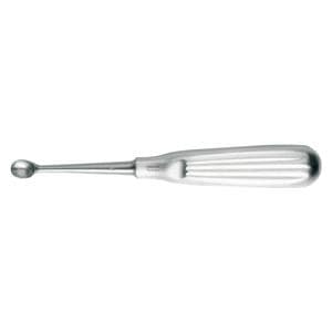 CURETA CORTANTE VOLKMANN LÍNEA AZUL 00.4 X 6 MM 17 CM 1U