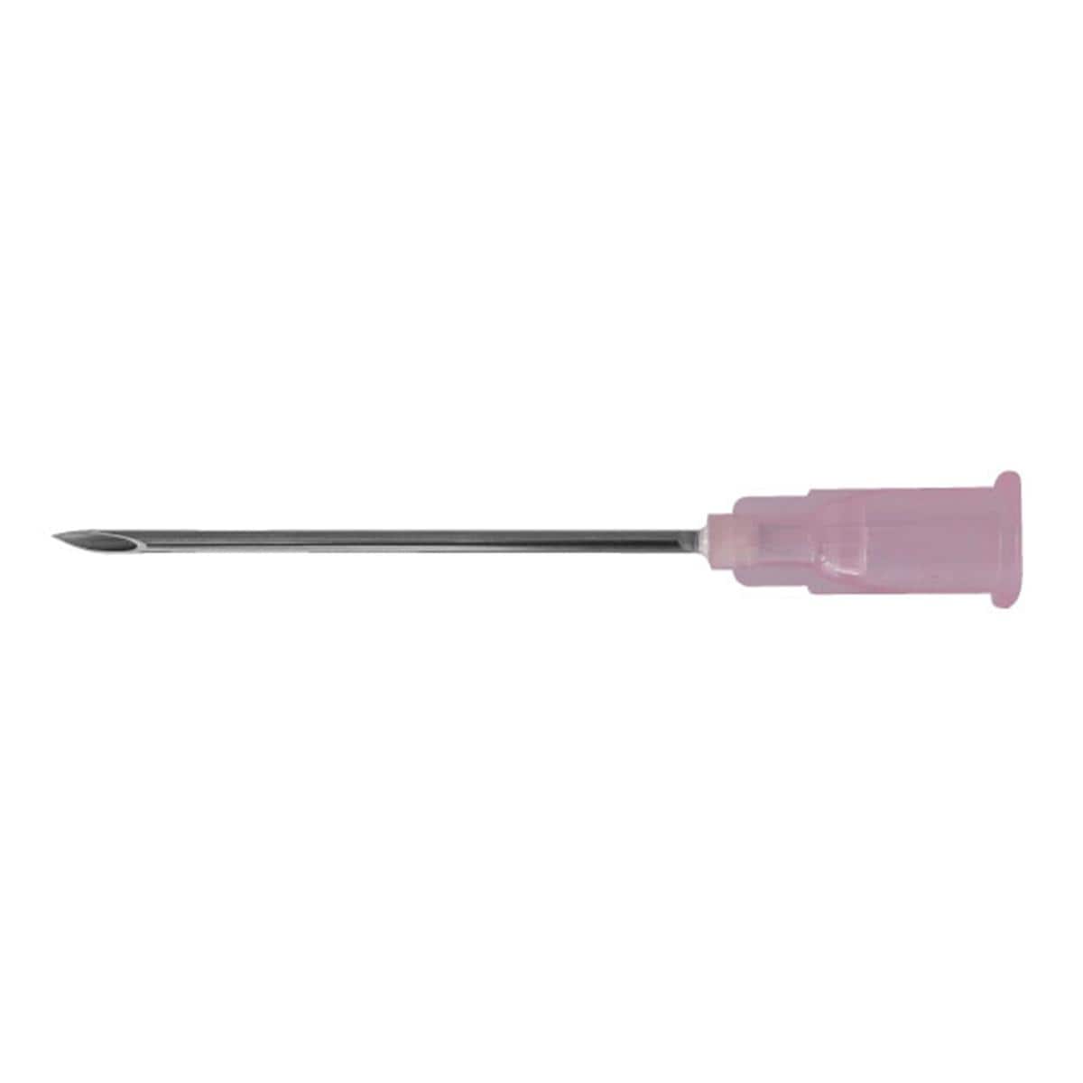 AGUJA HIPODÉRMICA ROSA 18 G 1,2 Ø X 40 MM 100U