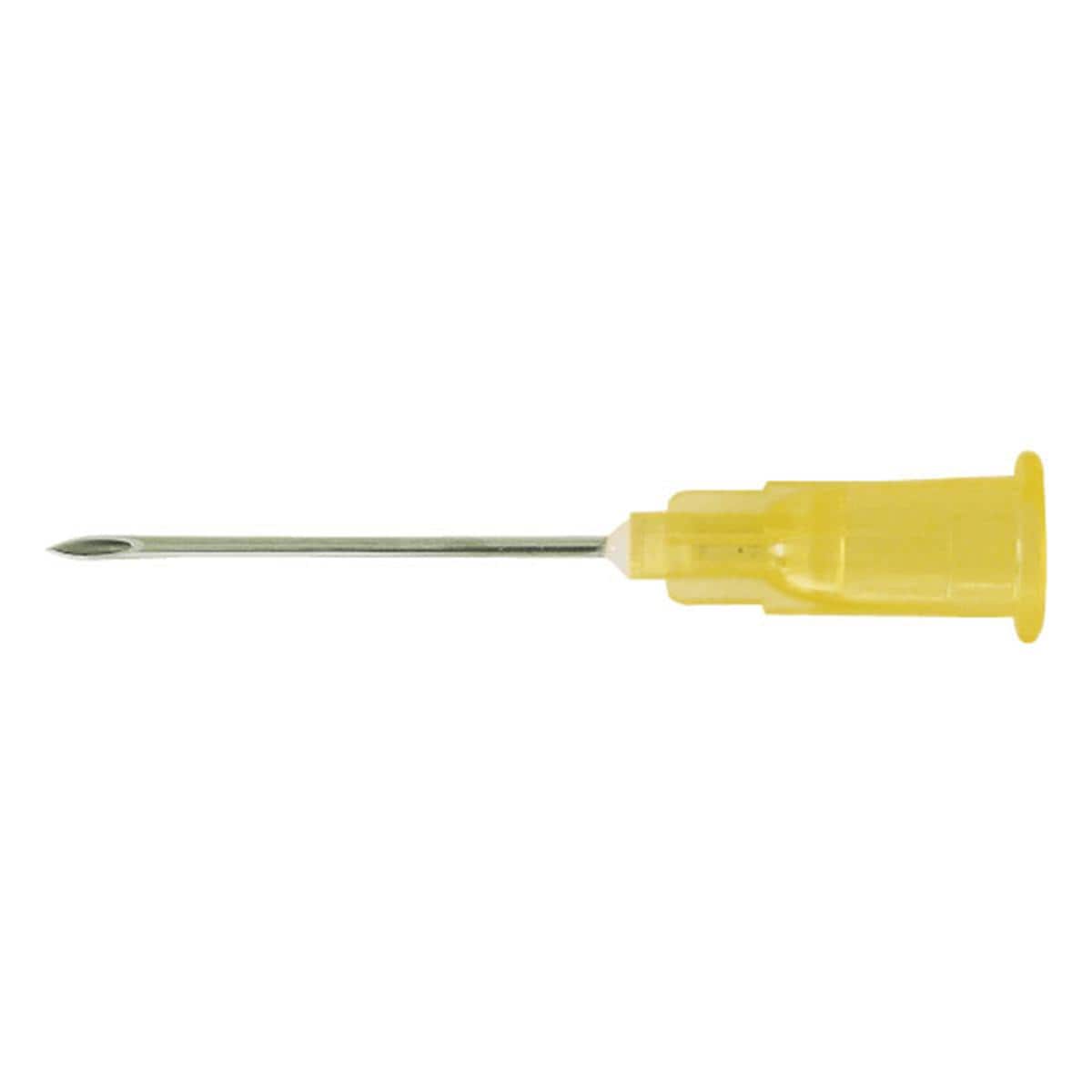AGUJA HIPODÉRMICA AMARILLA 20 G 0,9 Ø X 25 MM 100U