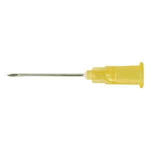 AGUJA HIPODÉRMICA AMARILLA 20 G 0,9 Ø X 25 MM 100U