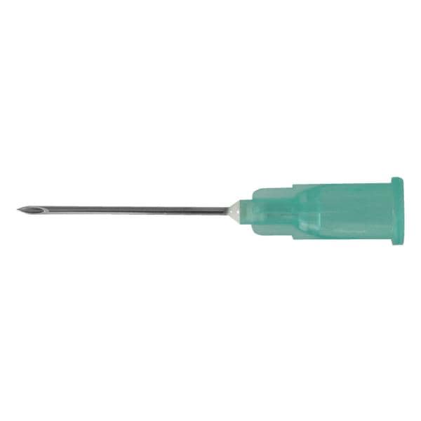 AGUJA HIPODÉRMICA VERDE 21 G 0,8 Ø X 25 MM 100U