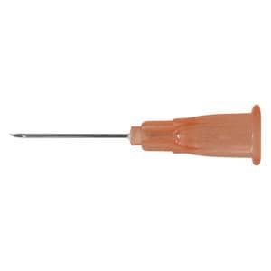 AGUJA HIPODÉRMICA NARANJA 25 G 0,5 Ø X 16 MM 100U