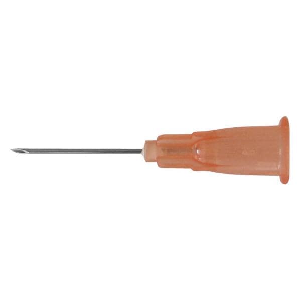 AGUJA HIPODÉRMICA NARANJA 25 G 0,5 Ø X 16 MM 100U