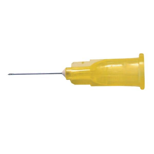 AGUJA HIPODÉRMICA AMARILLA CALIBRE ESPECIAL 30 G 0,3 Ø X 12 MM 100U