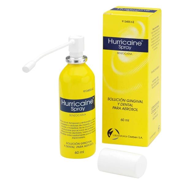 HURRICAINE SPRAY 60ML - CLARBEN