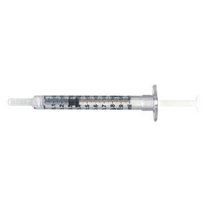 JERINGA 3 CUERPOS CON CONEXIÓN LUER LOCK 1 ML 100U