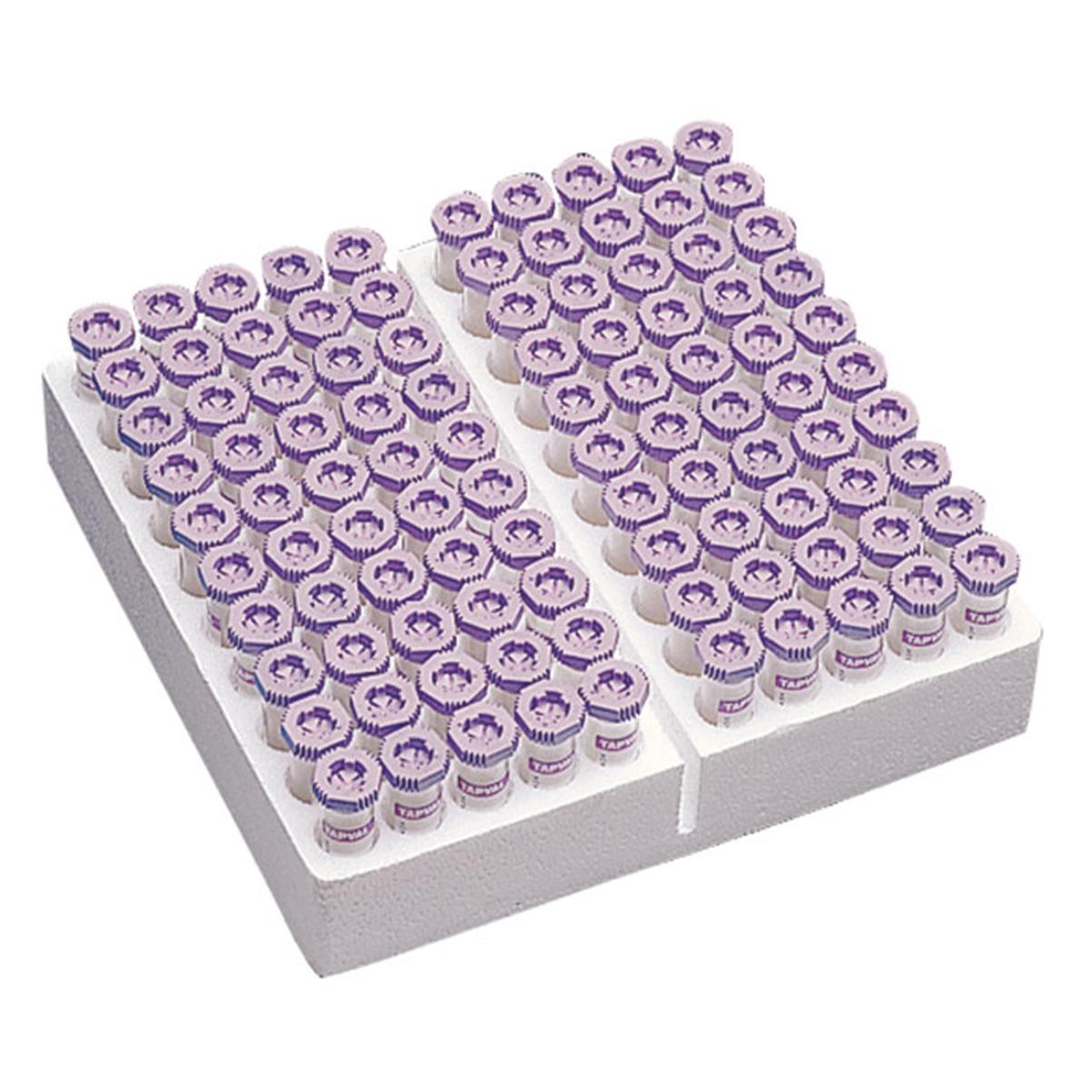 TUBO PARA SANGRE VERDE TAPVAL 1 ML LONGITUD X Ø: 55 X 12 HEPARINA DE LITIO 100U