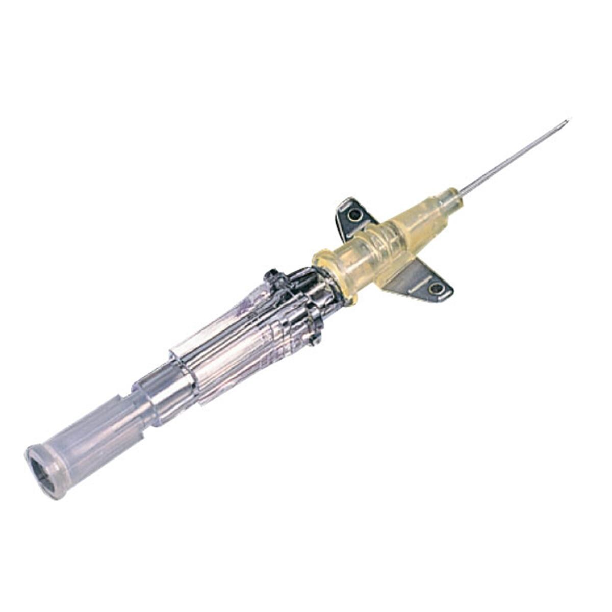 CATÉTER INTRAVENOSO CON ALAS INSYTE AMARILLO 24 G - 50U