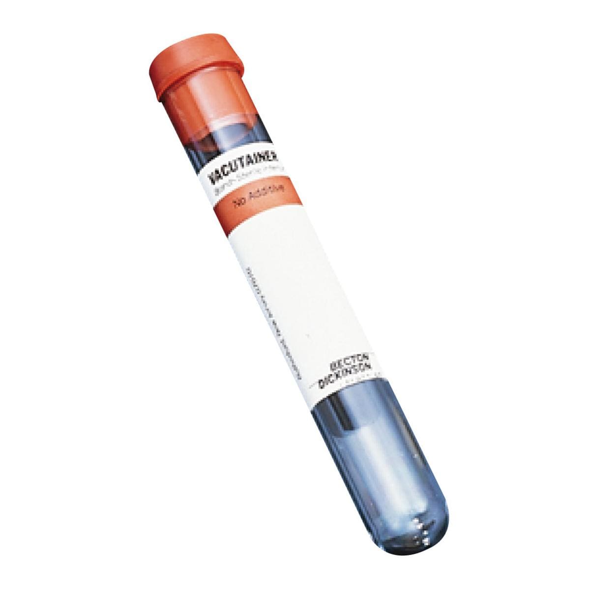 TUBO AL VACÍO PARA EXTRACCIÓN DE SANGRE ESTÉRIL 5 ML VACUTAINER ROJO