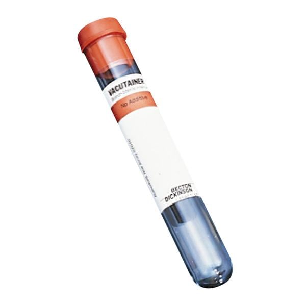 TUBO AL VACÍO PARA EXTRACCIÓN DE SANGRE ESTÉRIL 5 ML VACUTAINER ROJO