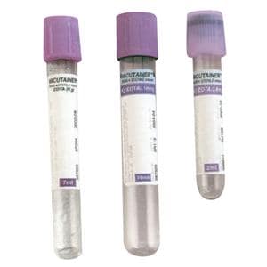 TUBO AL VACÍO PARA EXTRACCIÓN DE SANGRE ESTÉRIL 4,5 ML VACUTAINER LAVANDA