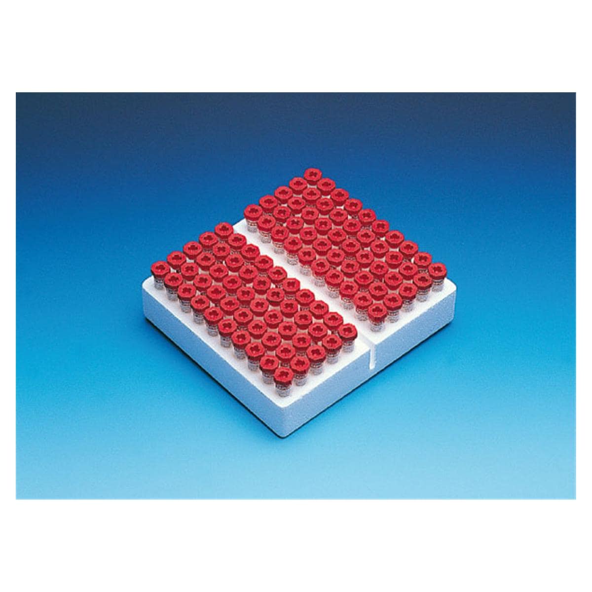 TUBO PARA SANGRE BLANCO TAPVAL- SIN ANTICOAGULANTES 3 ML LONGITUD X Ø: 55 X 12 100U