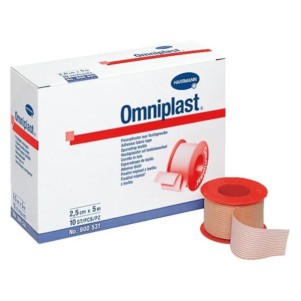 ESPARADRAPO DE TELA OMNIPLAST BLANCO 10 CM X 10 M 1U