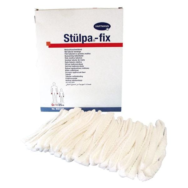 VENDA TUBULAR TIPO MALLA STULPA TAMAÑO 5 TRONCOS DE NIÑO, CABEZAS Y MUSLOS 12 CM X 15 M 1 UDS