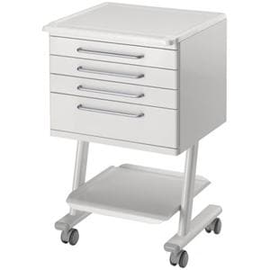 MUEBLE CARRO MÉDICO AUXILIAR RC4 50 X 48 X 79 (H) CM 1U