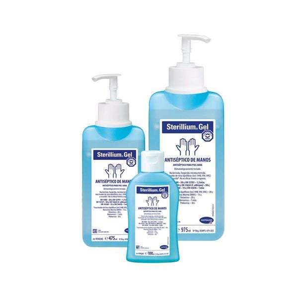 ANTISÉPTICO STERILLIUM GEL CON BOMBA DOSIFICADORA 475 ML 1U