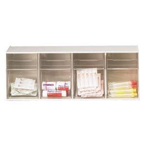DISPENSADOR MATERIAL MÉDICO MULTIUSOS 4 CAJETINES 1U