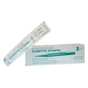 CURETA STIEFEL ESTÉRIL DESECHABLE #4 MM CAJA DE 10U