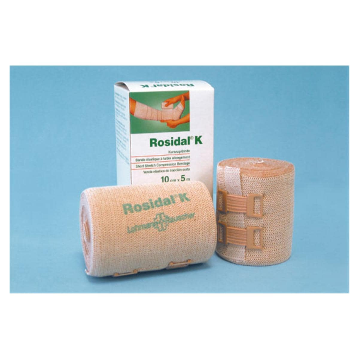 VENDA ROSIDAL K DE TRACCIÓN FUERTE Y CORTA 8 CM X 5 M 1U
