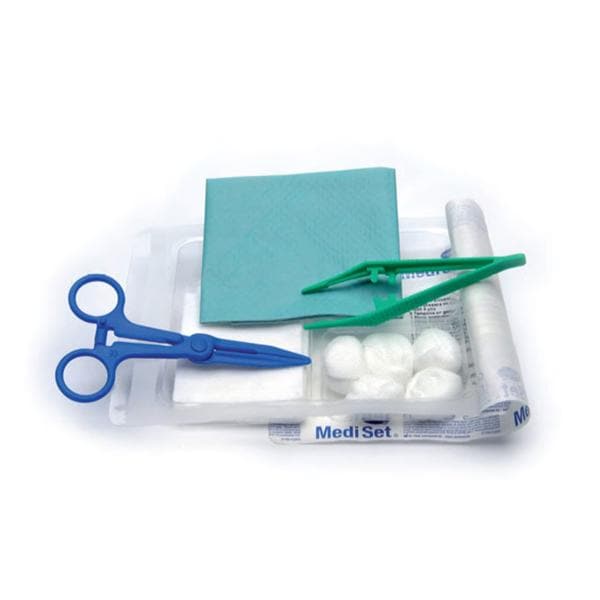SET DE CURAS CON PAÑO MEDISET 1U