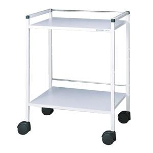 CARROS CLÍNICOS MULTIUSOS 08/16 - 60 x 45 x 83 cm - Ruedas 75 mm ø - Sin cajón - 1 Unidad