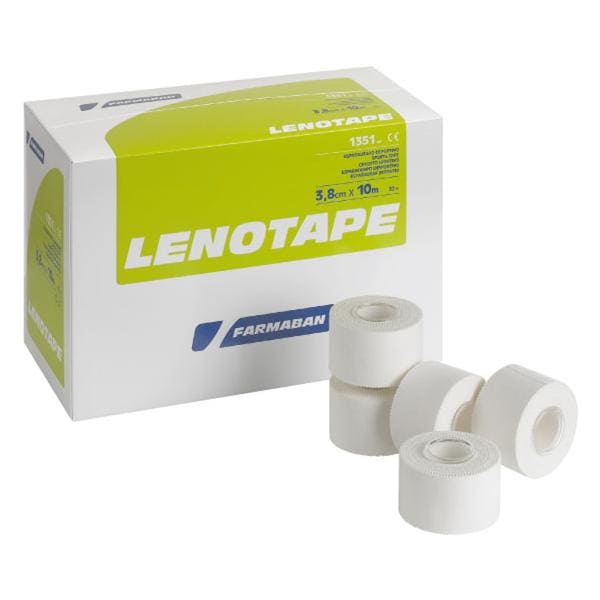 ESPARADRAPO LENOTAPE DE TELA 3,8 CM X 10 M 1U
