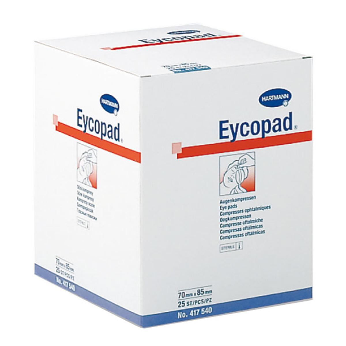 PARCHE OFTALMOLÓGICO EYCOPAD ESTÉRIL INFANTIL: 56 X 70 MM 25U