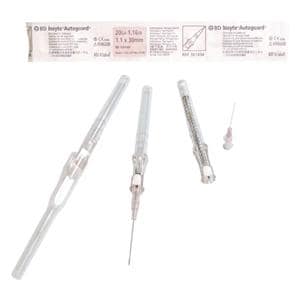 CATÉTER INTRAVENOSO DE SEGURIDAD INSYTE AUTOGUARD AMARILLO 22 GA 0,9 X 25 MM 50U