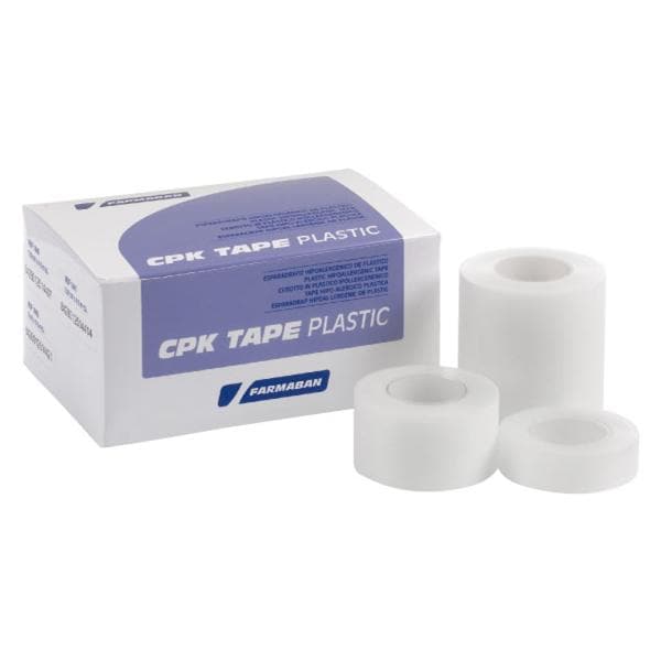 ESPARADRAPO CPK TAPE PLASTIC DE PLÁSTICO 2,5 CM X 9,1 M 12U