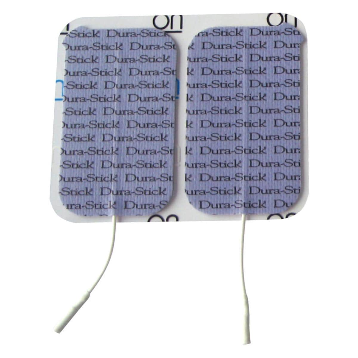 ELECTRODOS DURASTICK PLUS CON CABLES RECTANGULARES 5 X 10 CM 4U
