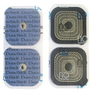 ELECTRODOS SNAP DURA-STICK CUADRADOS CONEXIÓN CLIP 5 X 5 CM BOLSA DE 4U