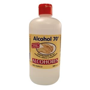 ALCOHOL 70° 250 ML 1U