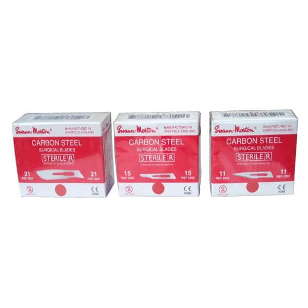 HOJA DE BISTURÍ ESTÉRIL #15 100U