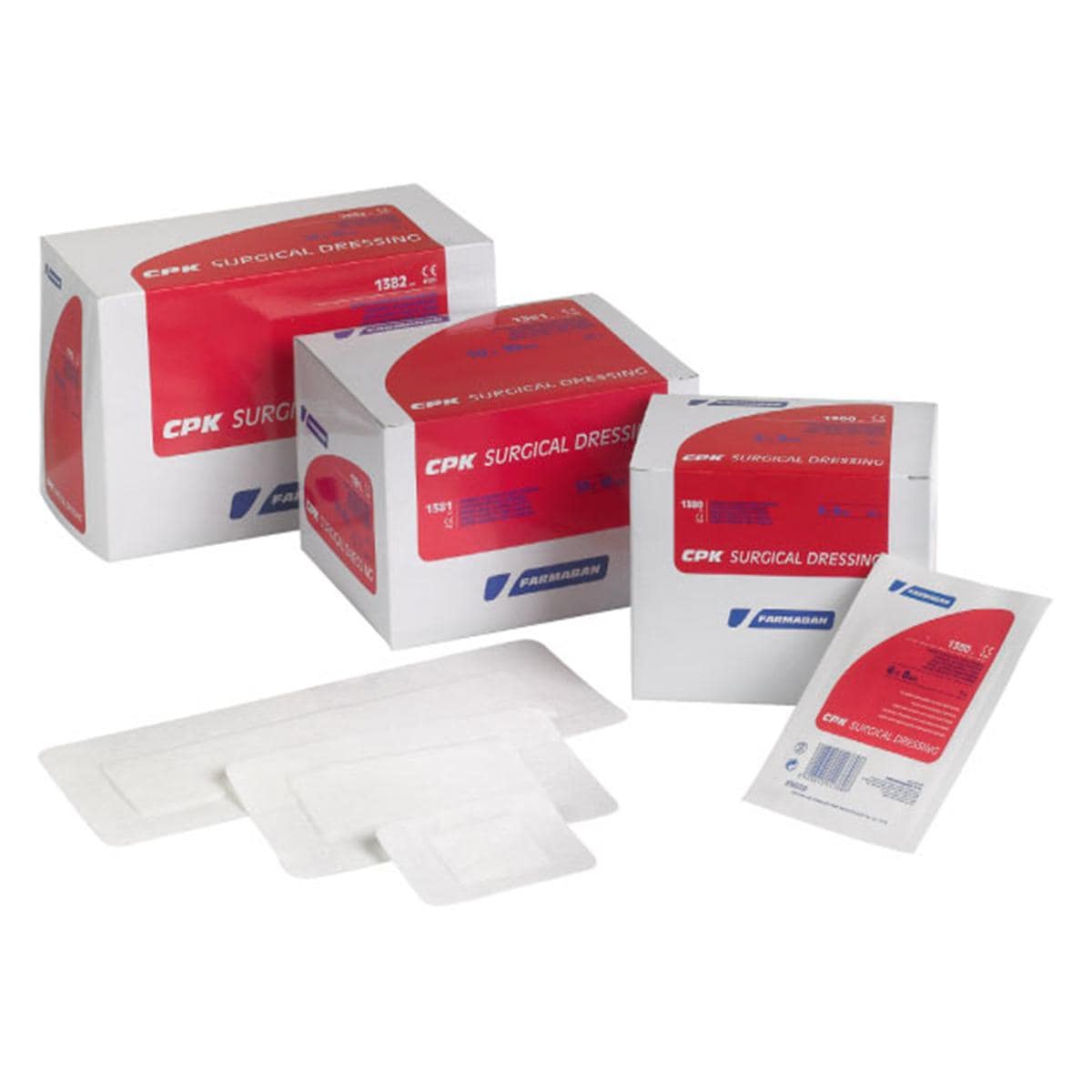 APÓSITO CPK ADHESIVO ESTÉRIL SURGICAL DRESSING 15 X 10 CM 50 APÓSITOS