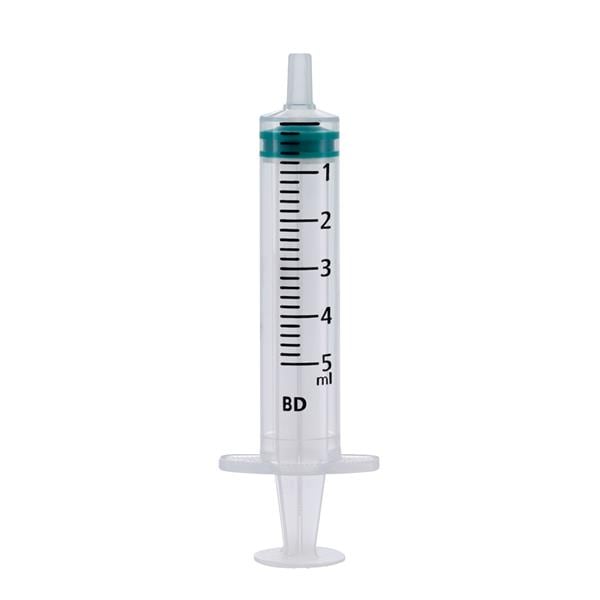 JERINGA DE 3 CUERPOS EMERALD? LUER CONCÉNTRICO 5 ML 100U