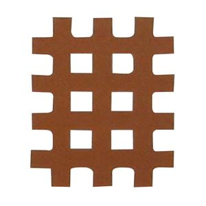 VENDAJE CROSS TAPE TIPO A HOJAS: 2,8 X 2,1 CM 9 PARCHES CADA UNA 20 HOJAS
