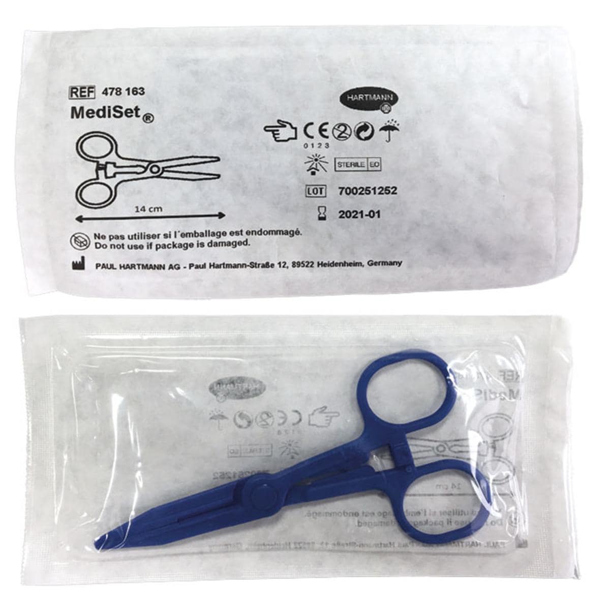 PINZA KOCHER DESECHABLE PLÁSTICO 1U