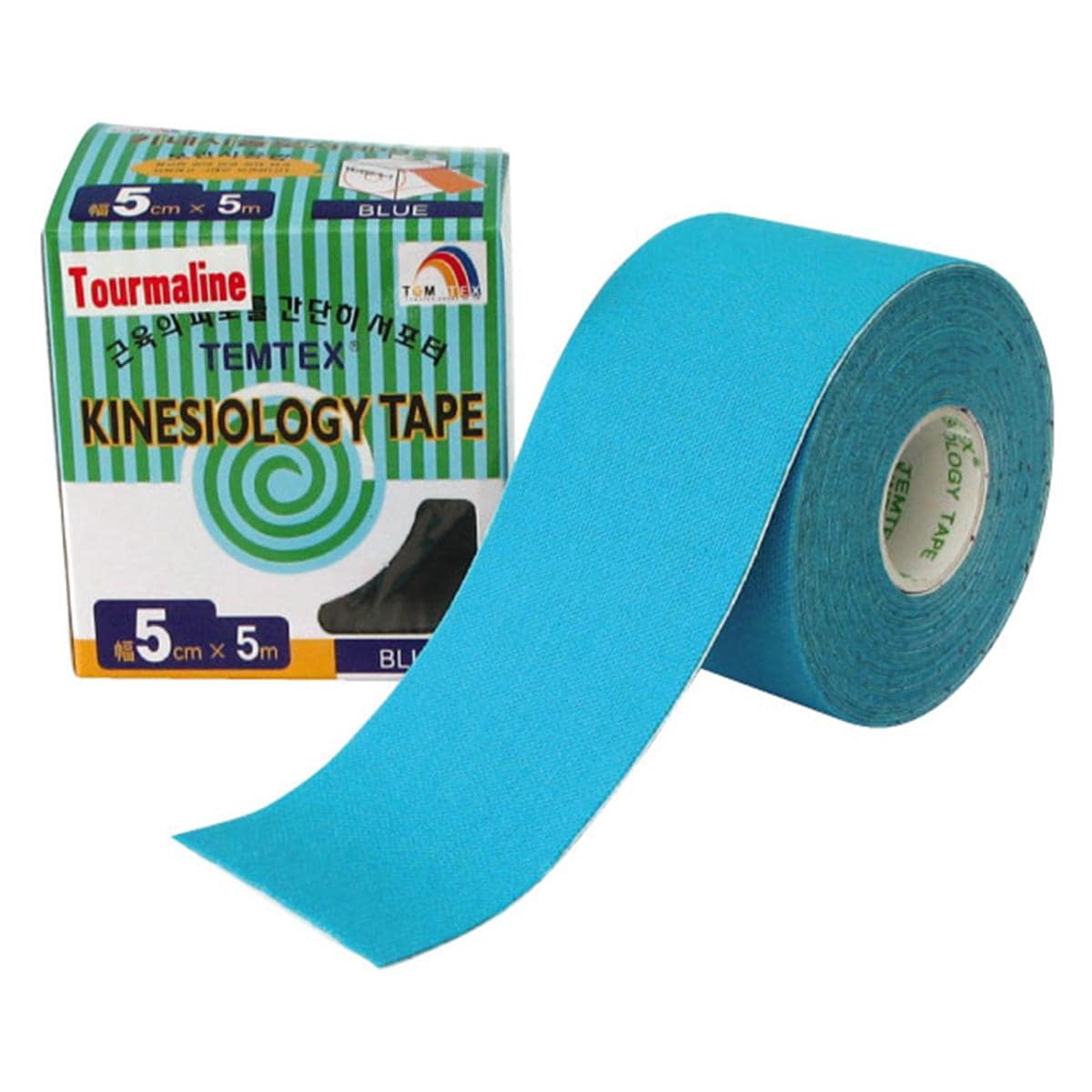 VENDAJE NEUROMUSCULAR KINESIOLOGY TAPE CON TURMALINA AZUL 1U