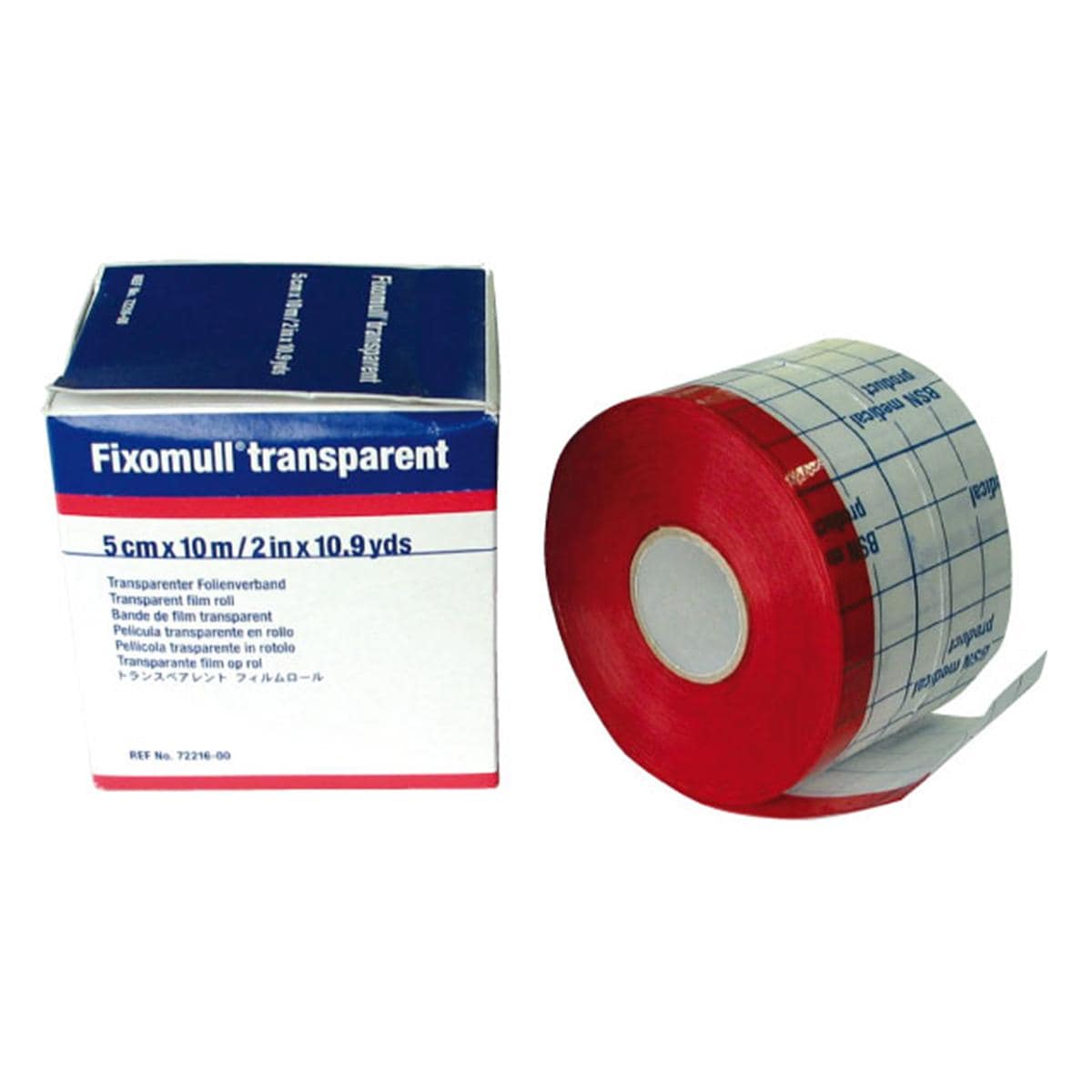 ESPARADRAPO FIXOMULL TRANSPARENTE 5 CM X 10 M 1U