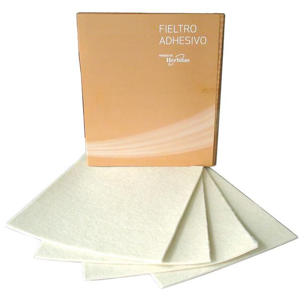 FIELTRO ADHESIVO 2MM 25X30CM 4U HERBITAS