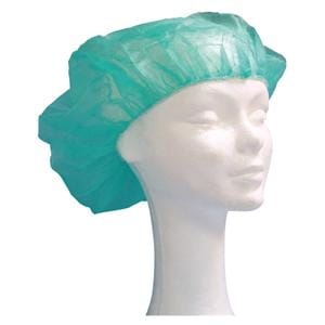 GORROS DE ENFERMERA CIRCULARES VERDES 100U