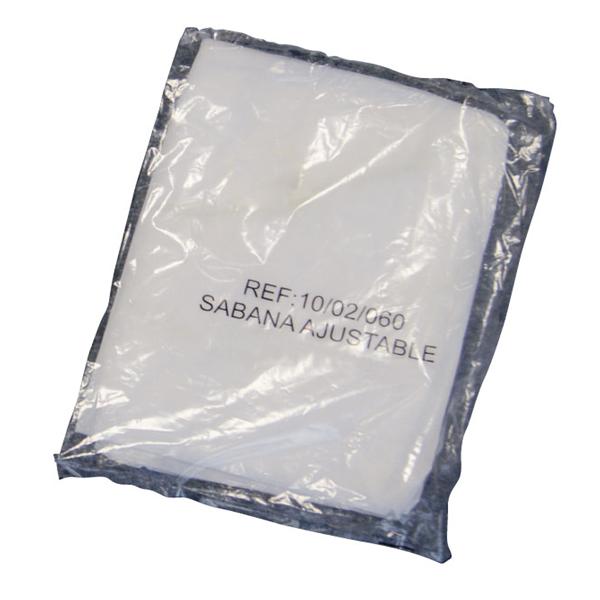 SÁBANA DESECHABLE CAMILLA AJUSTABLE BLANCA 20 G/CM2 95 X 220 100U